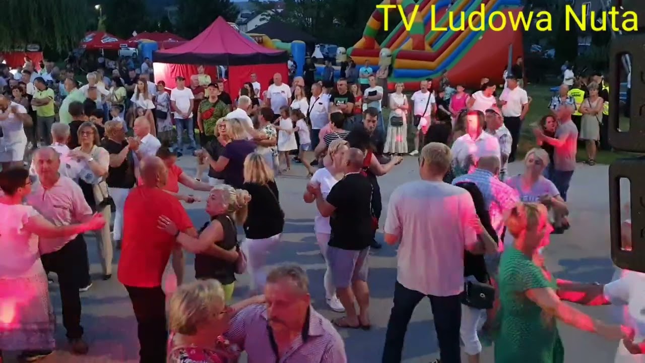 Potańcówka ludowa na festynie w OSP Staniowice 13 08 2023 z kapelą Kamila Połonka