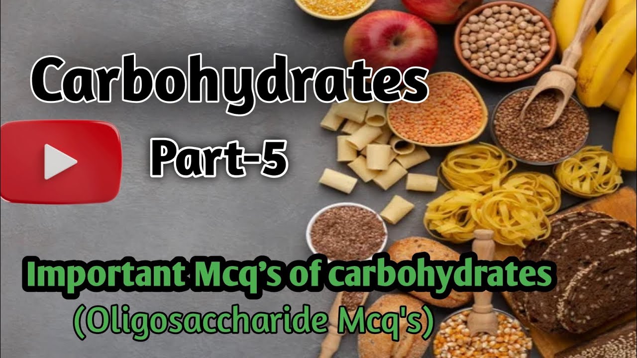 Important Mcq's of carbohydrates #video #part-5 #oligosaccharides #norcetmcq #biochemistry#biology