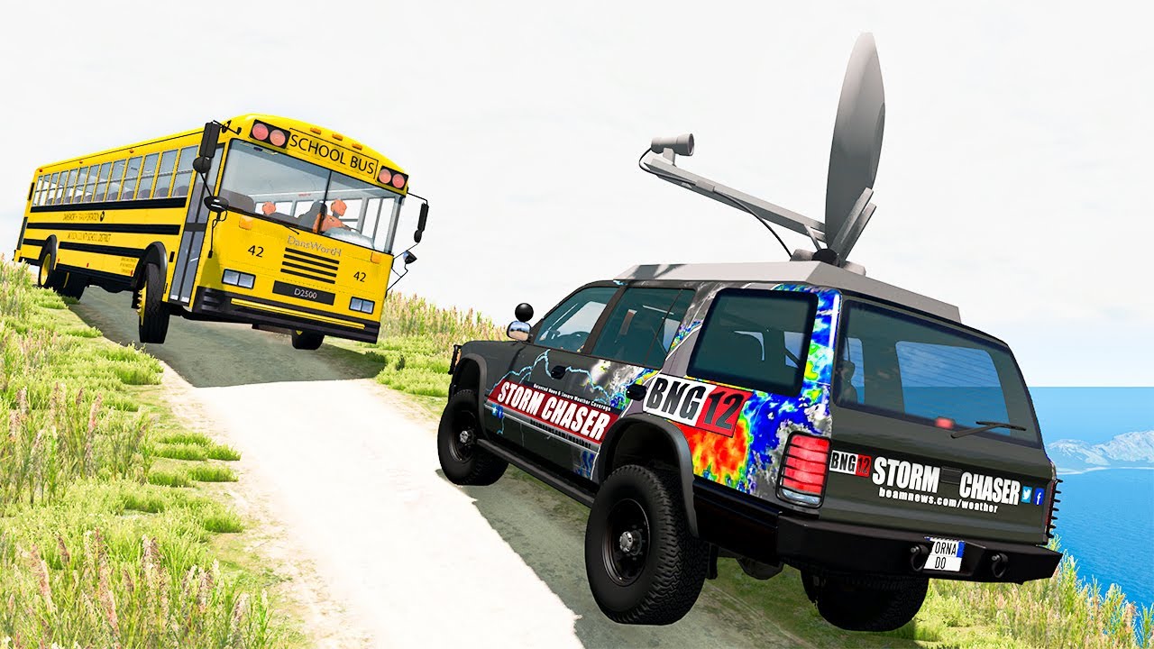 Cliff Drops #55 - BeamNG DRIVE | SmashChan