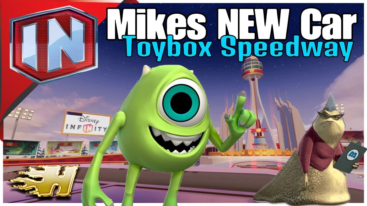 Mikes NEW Car - Toybox Speedway!!! Great fun!!! Disney Infinity 3.0