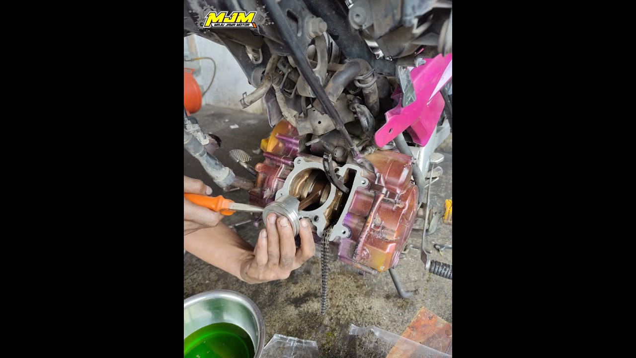 FULL TUTORIAL JUPITER MX BERASAP  Cara bongkar dan pasang untuk pemula