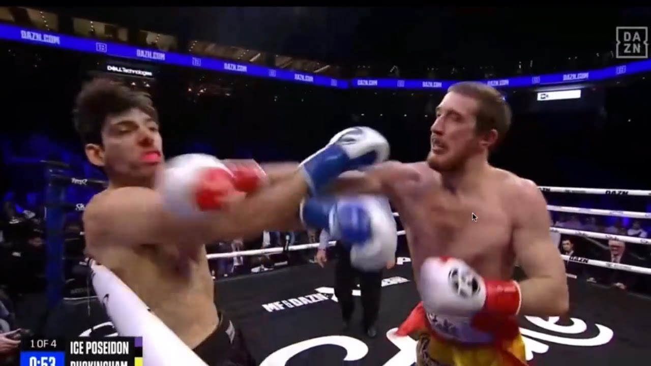 Ice Poseidon DESTROYED By Brandon Buckingham (1st Round TKO&rsquo;d) Boxing Fight