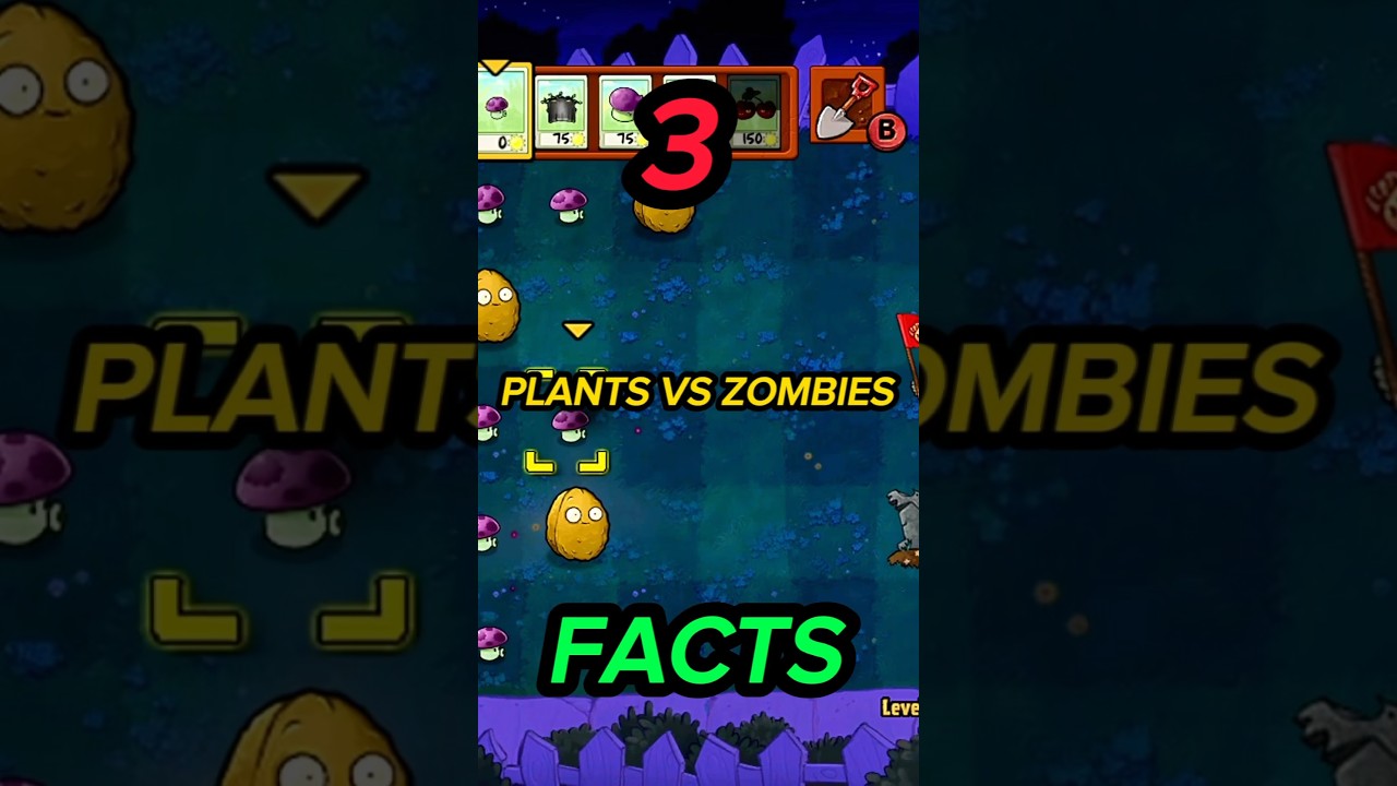 3 Hidden Truths In Plants vs Zombies PT.94🧠#shorts #94