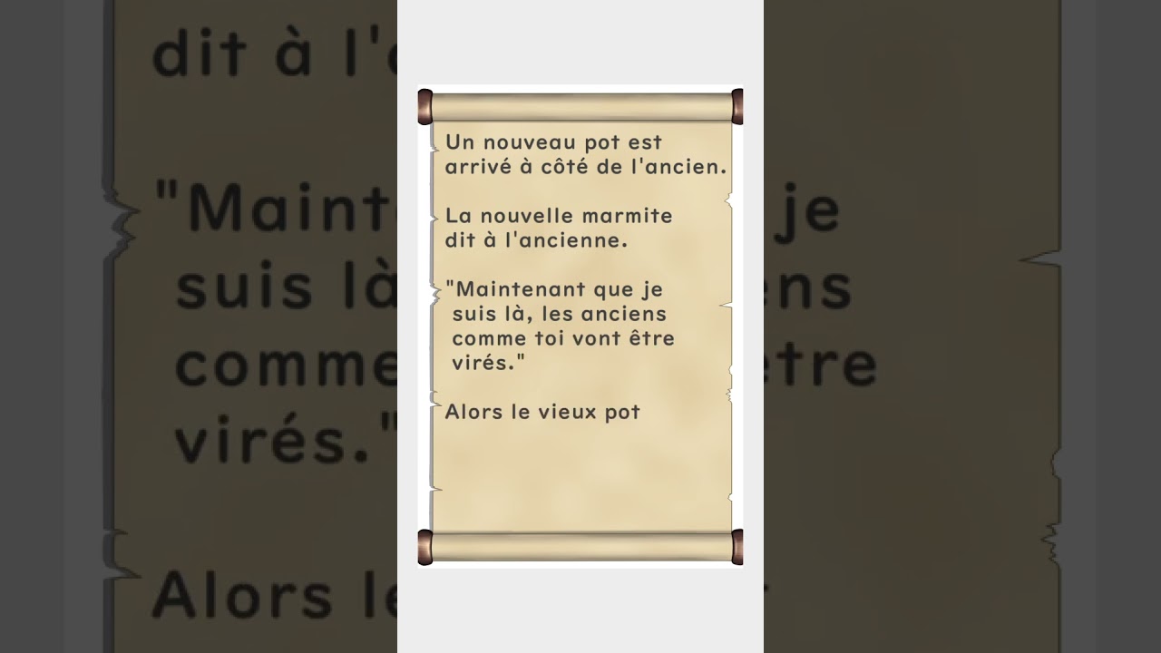 Vieux pot et nouveau pot - Huhito Fables-Version française Vol.35