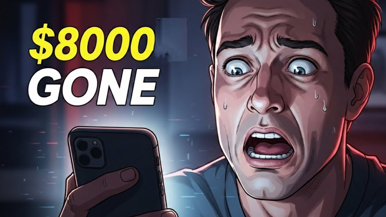 One Wrong Click 🖱️ $8,000 Gone in Seconds