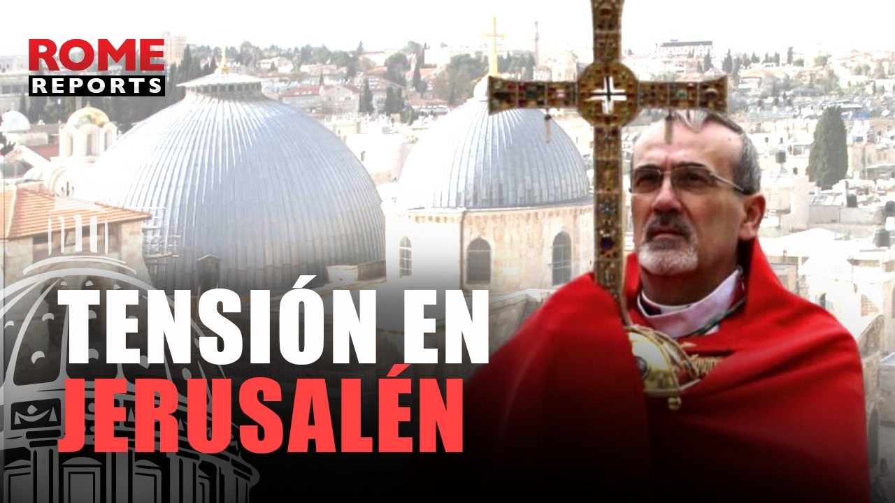 Impiden la Misa de Domingo de Ramos en el Santo Sepulcro