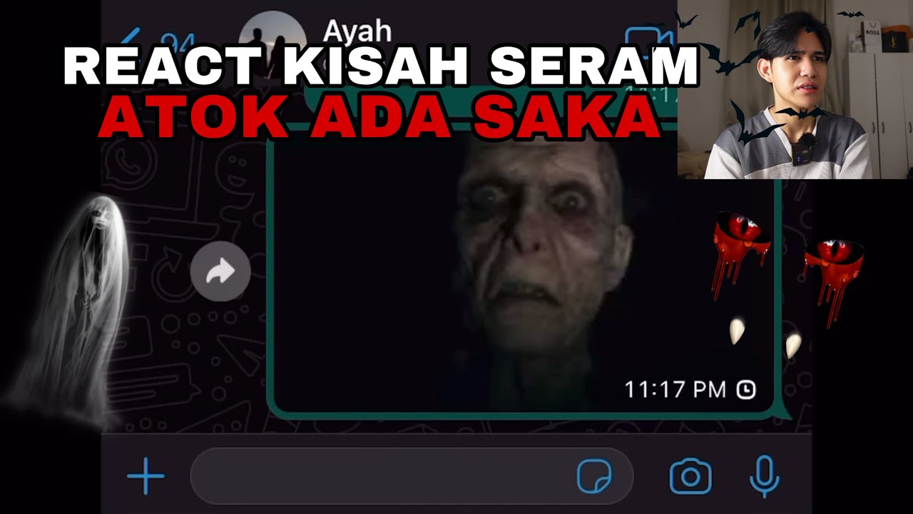 REACT KISAH SERAM 😭 ATOK ADA SAKA 😱