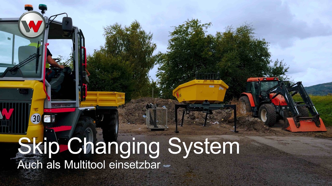 One dumper, two bodies, countless possibilities: Wacker Neuson Dual View DV60