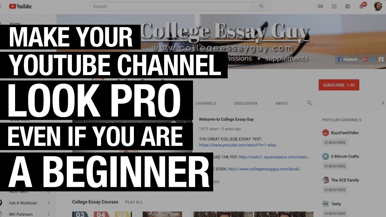 How to Optimize Your YouTube Channel To Look Pro Even If You Are A Beginner