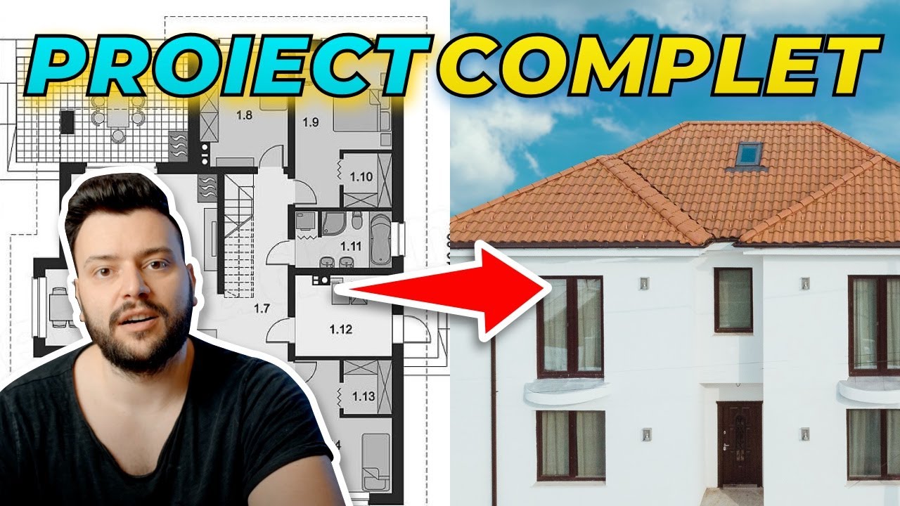 Cat a costat PROIECTUL CASEI? Un proiect de CASA cu MANSARDA accesibil!