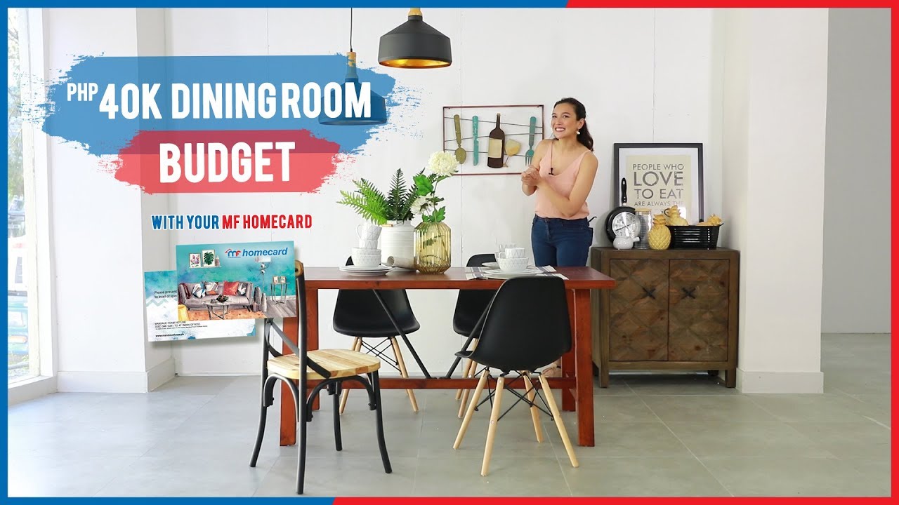 Budget Dining Room - Mandaue Foam Home TV