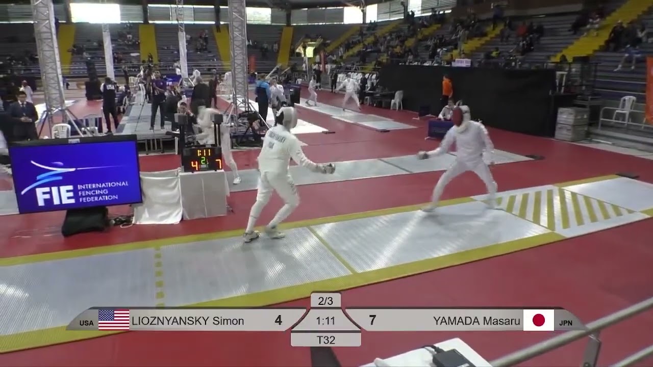 Bogota Grand Prix 2025 SME - L32 - Simon Lioznyansky USA v Yamada Masaru JPN