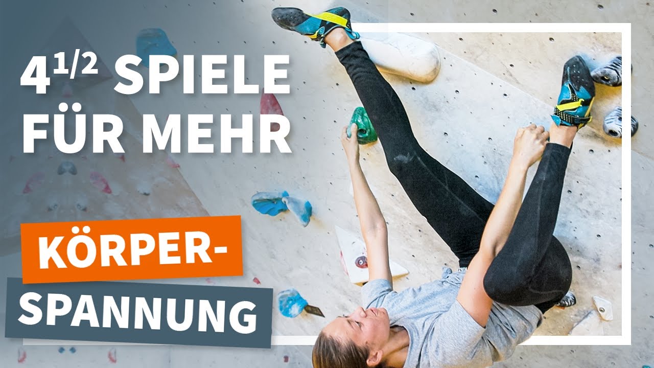 Körperspannung spielend verbessern | Einfach Klettern
