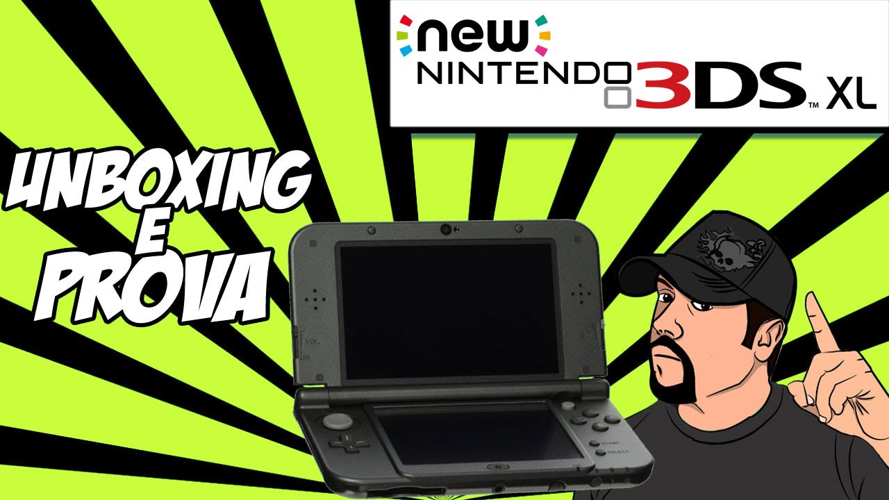 Unboxing & prova New Nintendo 3DS XL