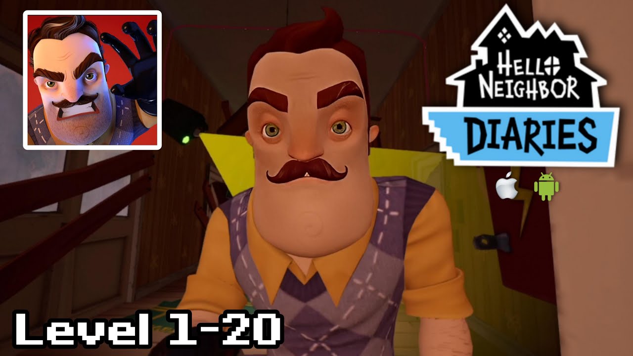 Hello Neighbor Nicky's Diaries Level 1-20 (Android)