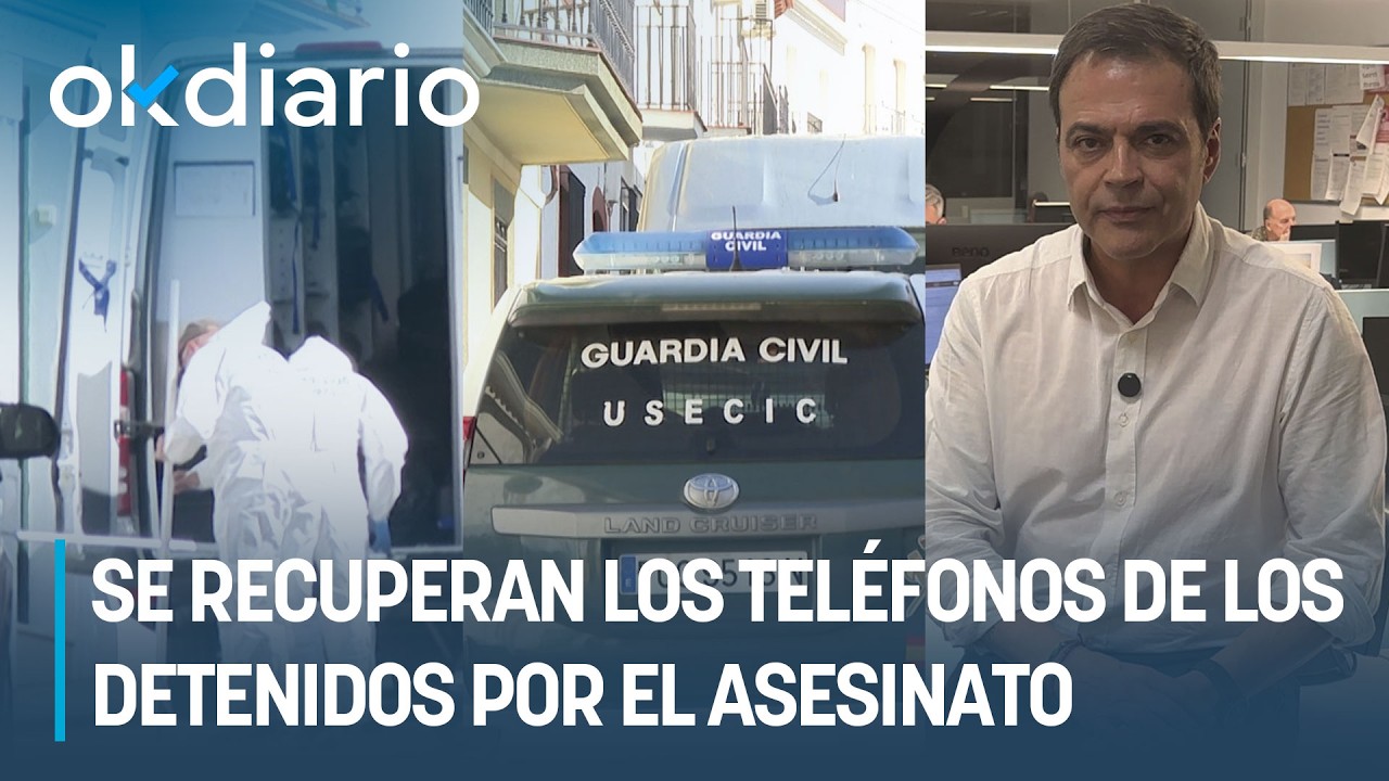 La Guardia Civil recupera los teléfonos de los detenidos por el asesinato de Francisca Cadenas