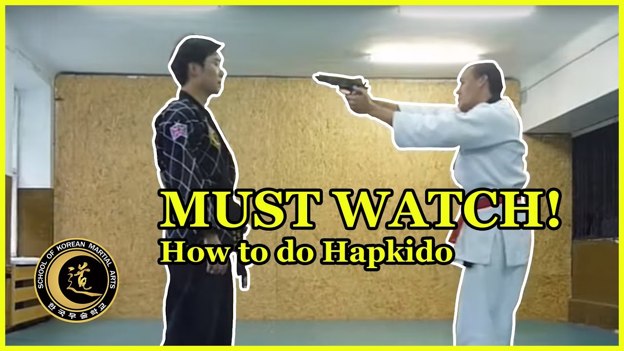Hapkido gun disarming, knife defence, punching defence at poland seminar 2010)