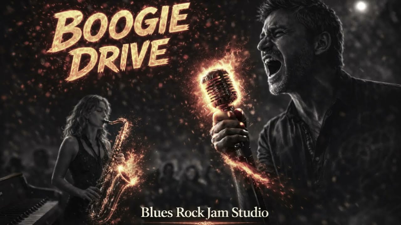 BOOGIE DRIVE 🔥 Blues Rock | Sax • Piano • Guitar | BRJS