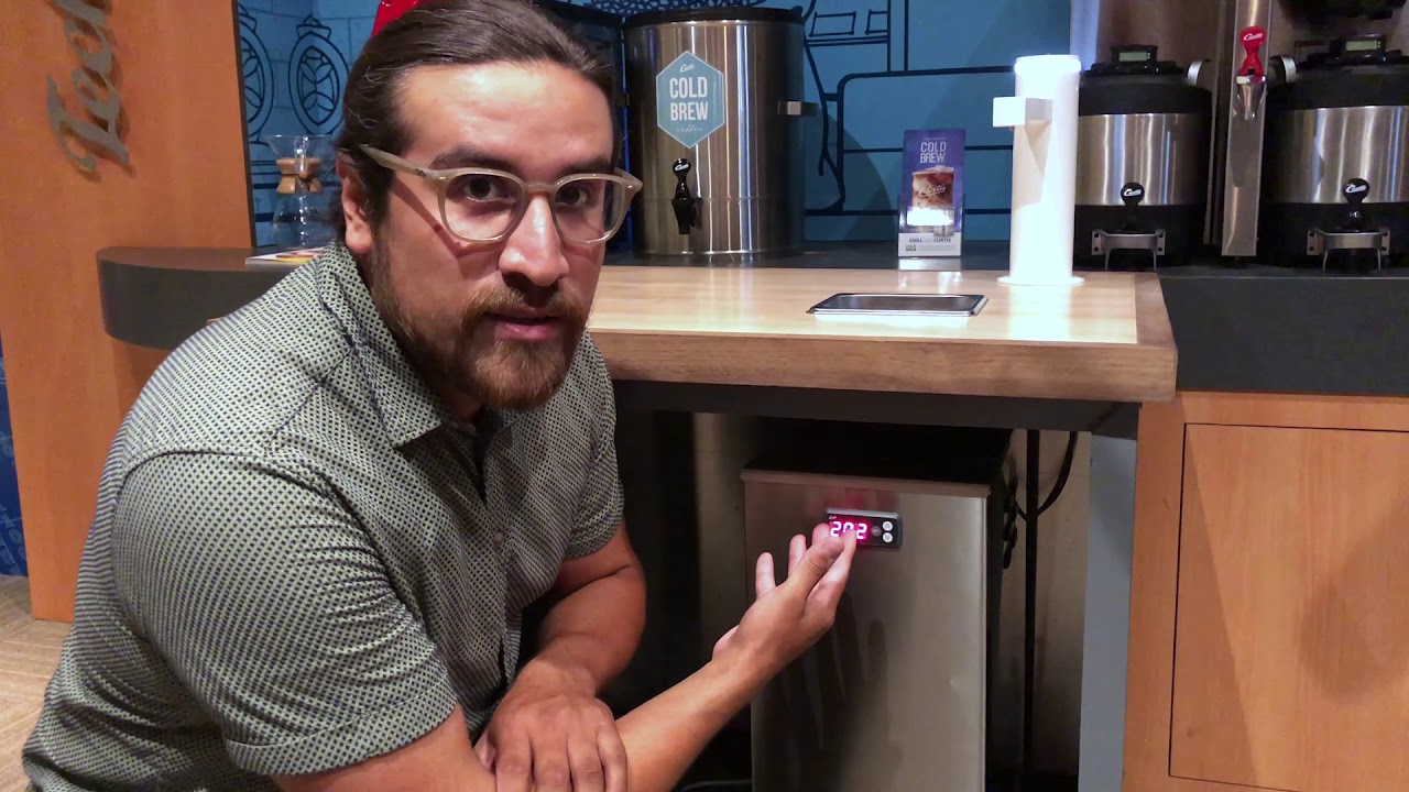 How to Program the Curtis Corinth - Under Counter Hot Water Dispenser
