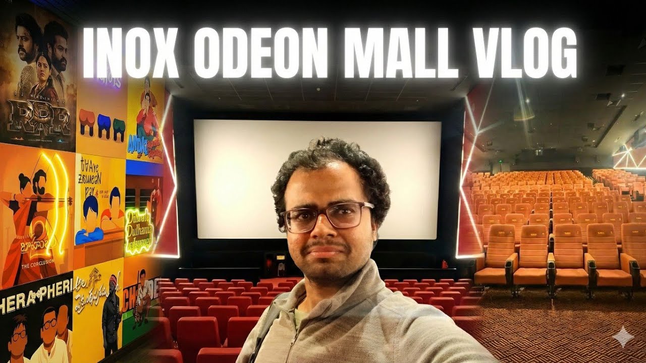Inox Odeon Mall Hyderabad Vlog || New Theatre  ||  First multiplex at  RTC X Roads VLOG ||