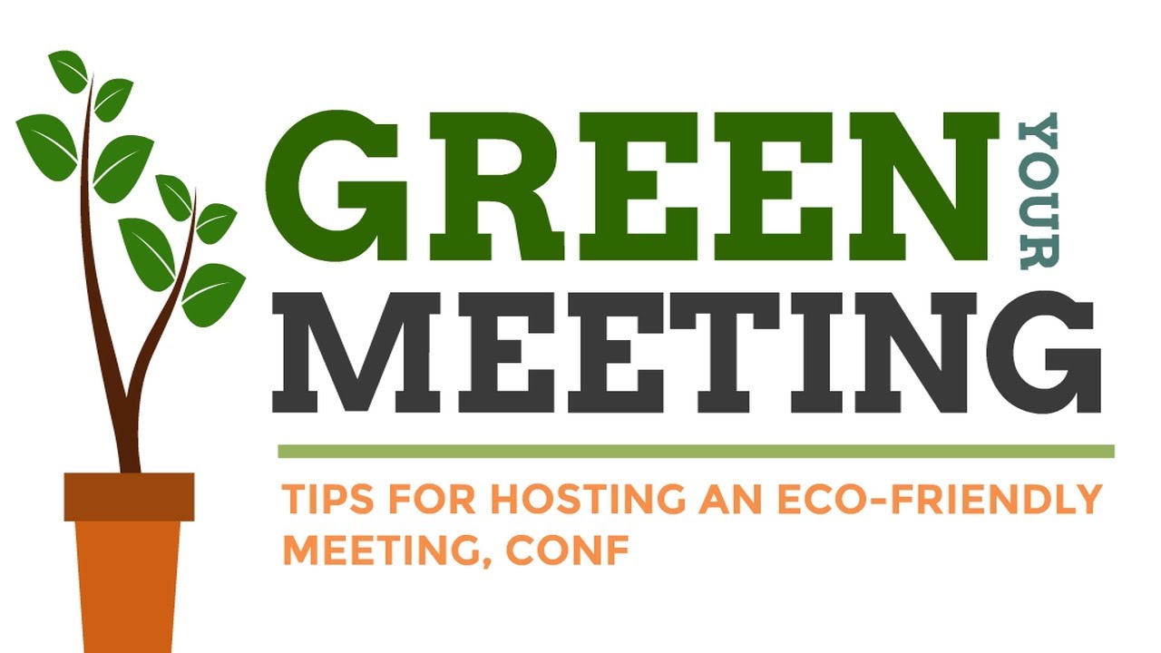 Tips to Green Your Meeting