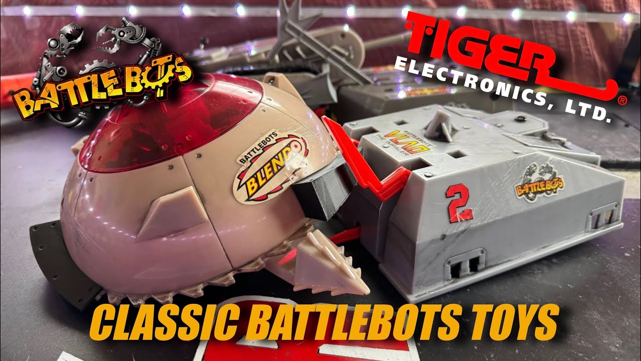 Какими были классические игрушки Battlebots?