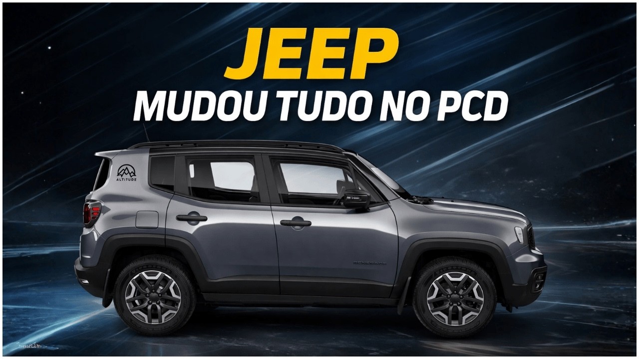🚨 A MAIOR MUDANÇA DA JEEP PARA PCD NOS ÚLTIMOS ANOS! E AGORA FICOU MELHOR!