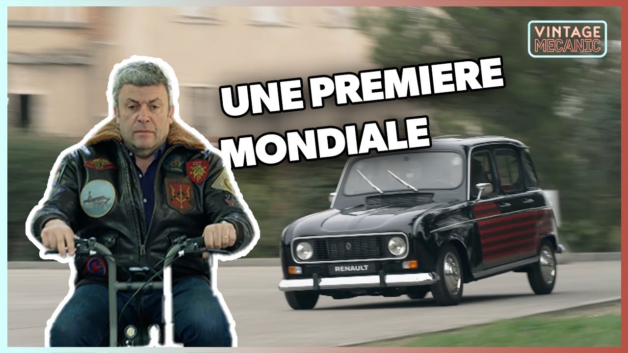 Transformer une 4L thermique en véhicule électrique - Vintage Mecanic