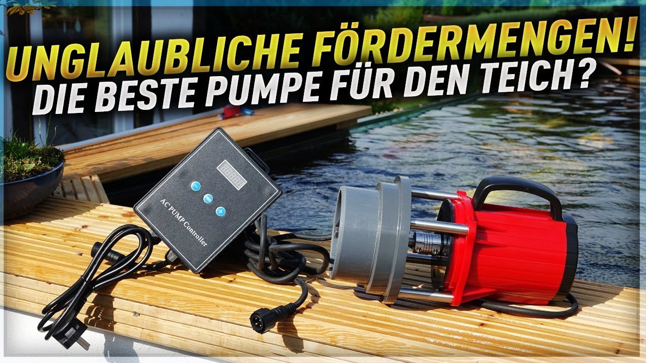 PROPELLERPUMPEN im Test! UNGLAUBLICHE Fördermengen! Die BESTE PUMPE für den TEICH?