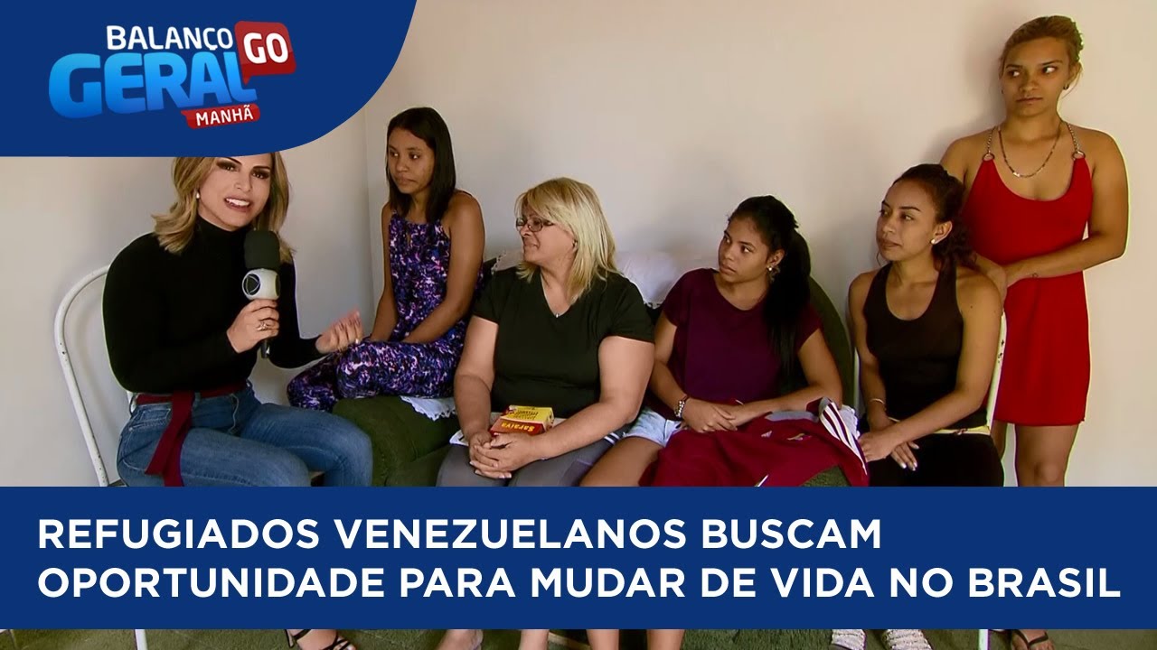 REFUGIADOS VENEZUELANOS BUSCAM OPORTUNIDADE PARA MUDAR DE VIDA NO BRASIL