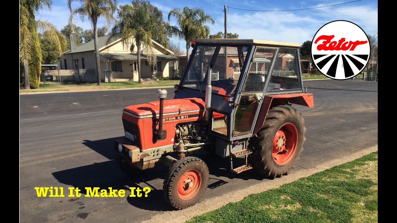 Revival Zetor 4911 Can It Drive 65 k's home?