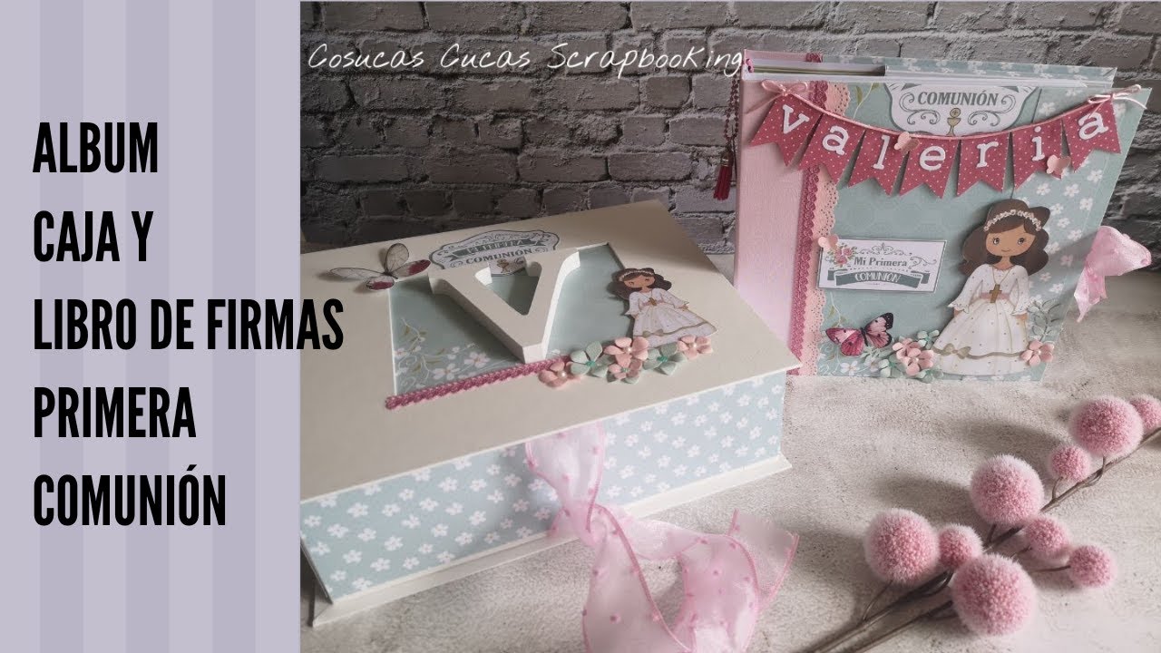 Álbum Comunión y libro de firmas Dayka Trade Scrapbooking