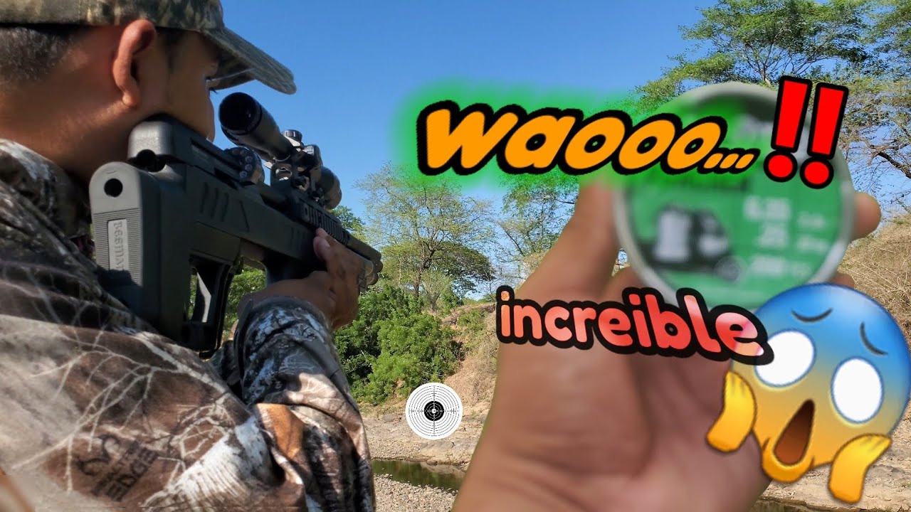 Apolo PUNCHER 37gr, Los MEJORES diabolos que hay para rifles de AIRE COMPRIMIDO,  agrupación👌!!!
