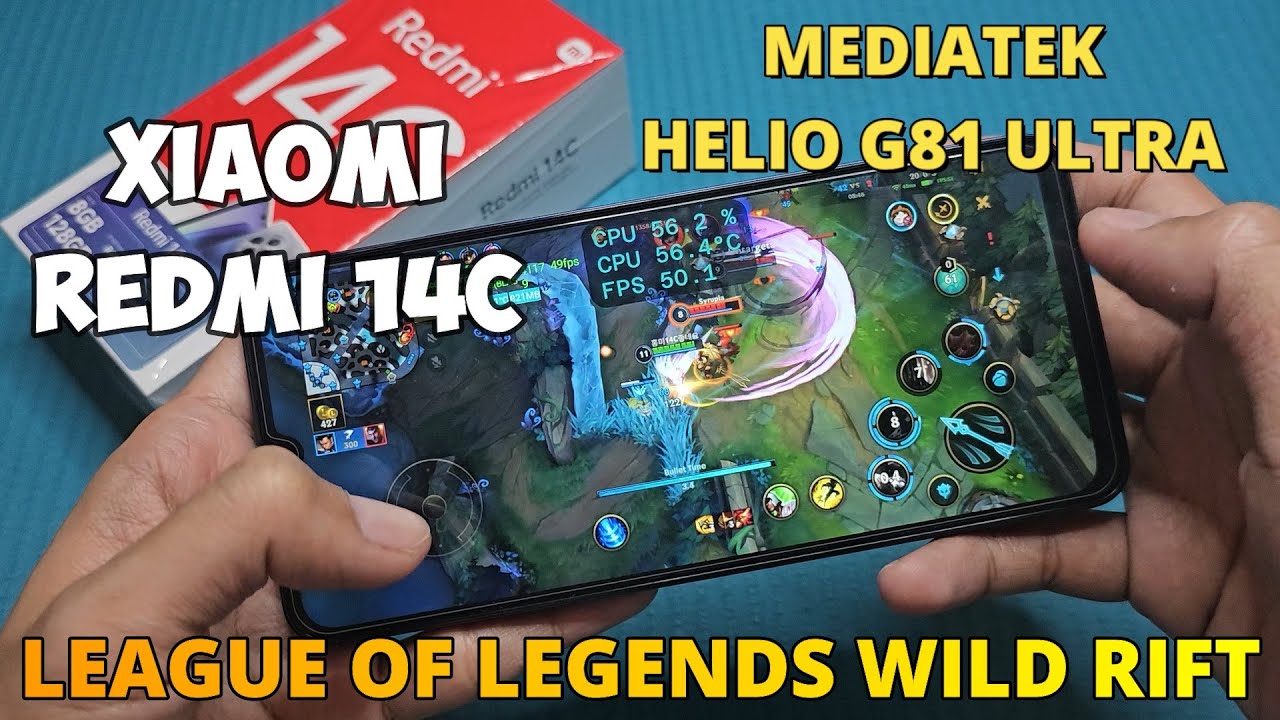 League of Legends Wild Rift in Xiaomi Redmi 14C