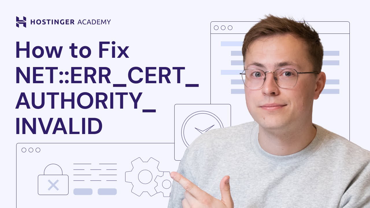 How to Fix NETT::ERR_CERT_AUTHORITY_INVALID Error