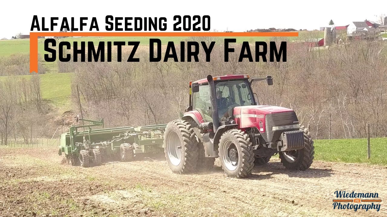 Schmitz Dairy Farm - Alfalfa Seeding 2020