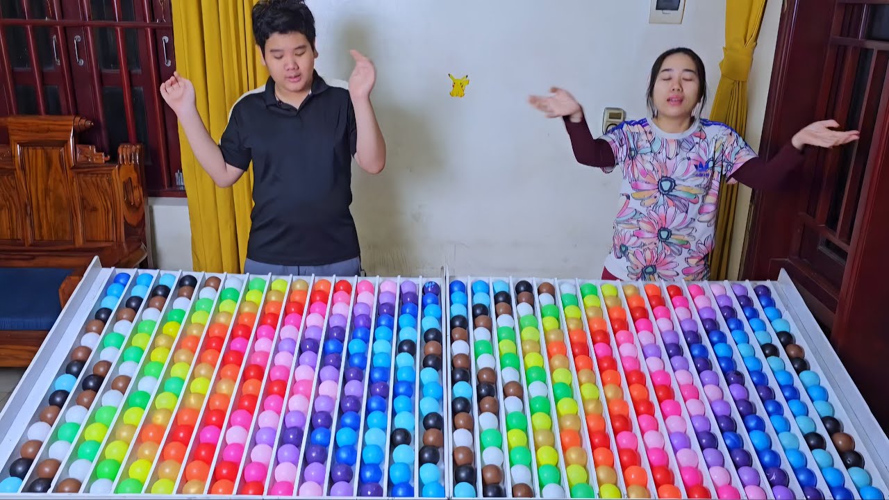 🌈💥🔥 Ball Color Sorting Game: A Fun ASMR Game ⭐ level 18