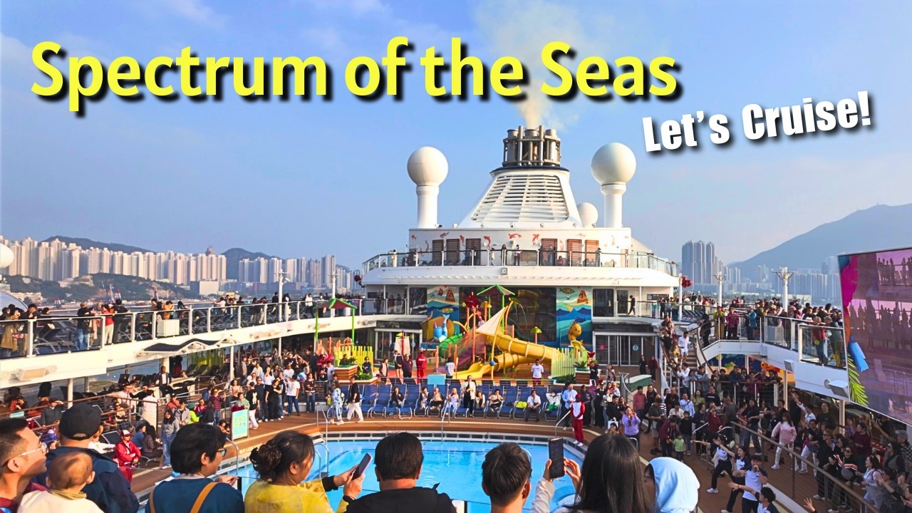 [Круиз] Royal Caribbean Spectrum of the Seas 🚢 Процесс посадки & Удобства на борту