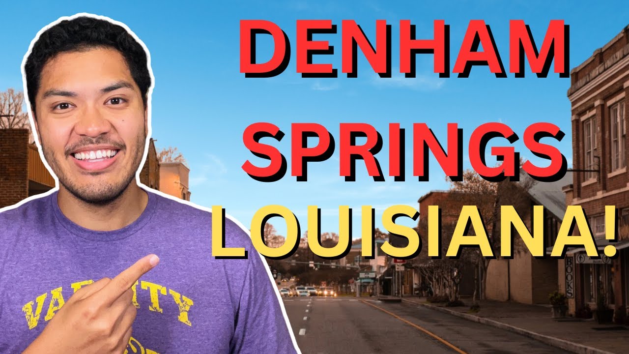 Living in Denham Springs Louisiana [FULL VLOG TOUR OF BATON ROUGE AREA SUBURB]