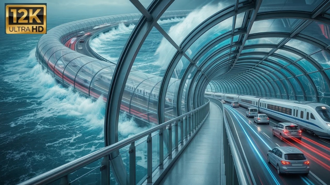 Inside the CHINA Channel Tunnel: How the $15 Billion Undersea Mega Tunnel Was Built Impossible Path!