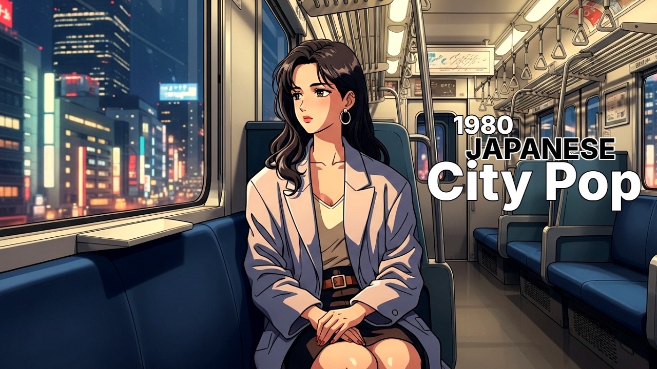 🎶 Last Train 東京 🚆🌙｜Lonely Night City Pop