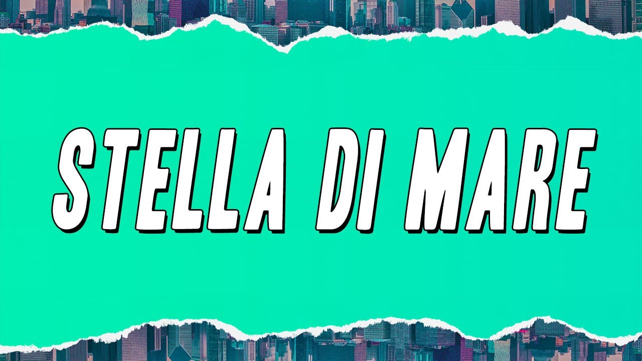Lucio Dalla - Stella di mare (Testo)