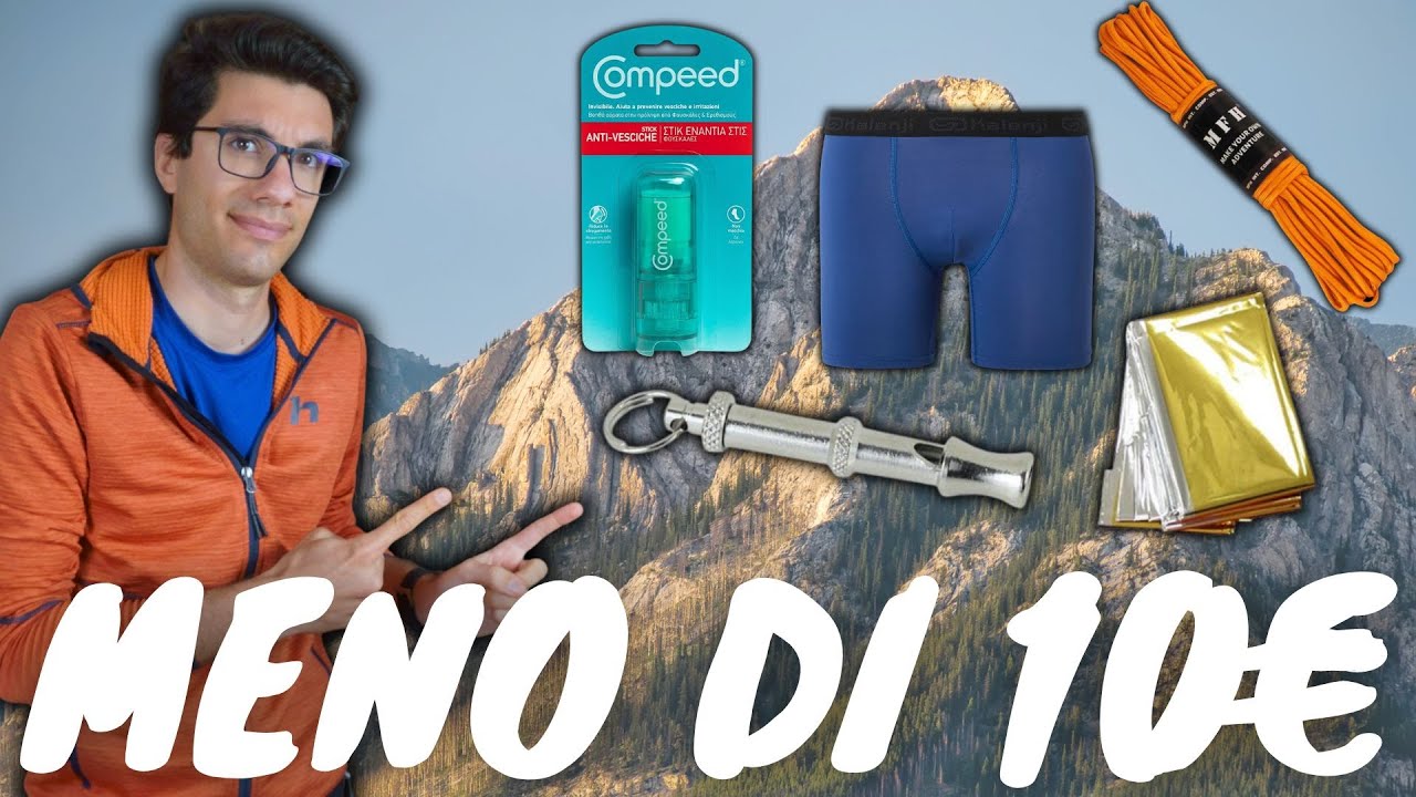 5 GADGET da TREKKING SUPER ECONOMICI