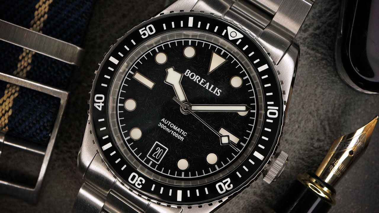 Midsized Rolex Submariner 6538 Homage (Borealis BULL SHARK v2)