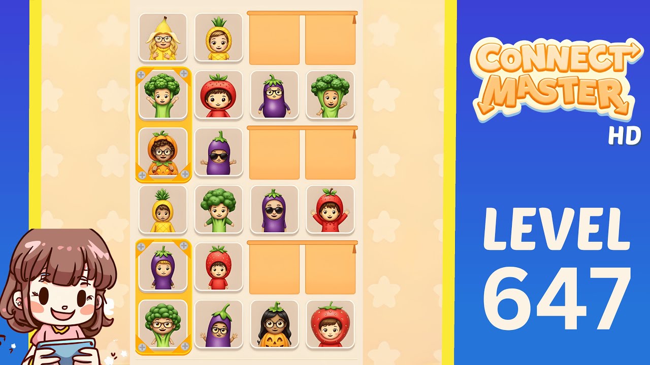 Connect Master Level 647 Solution Walkthrough