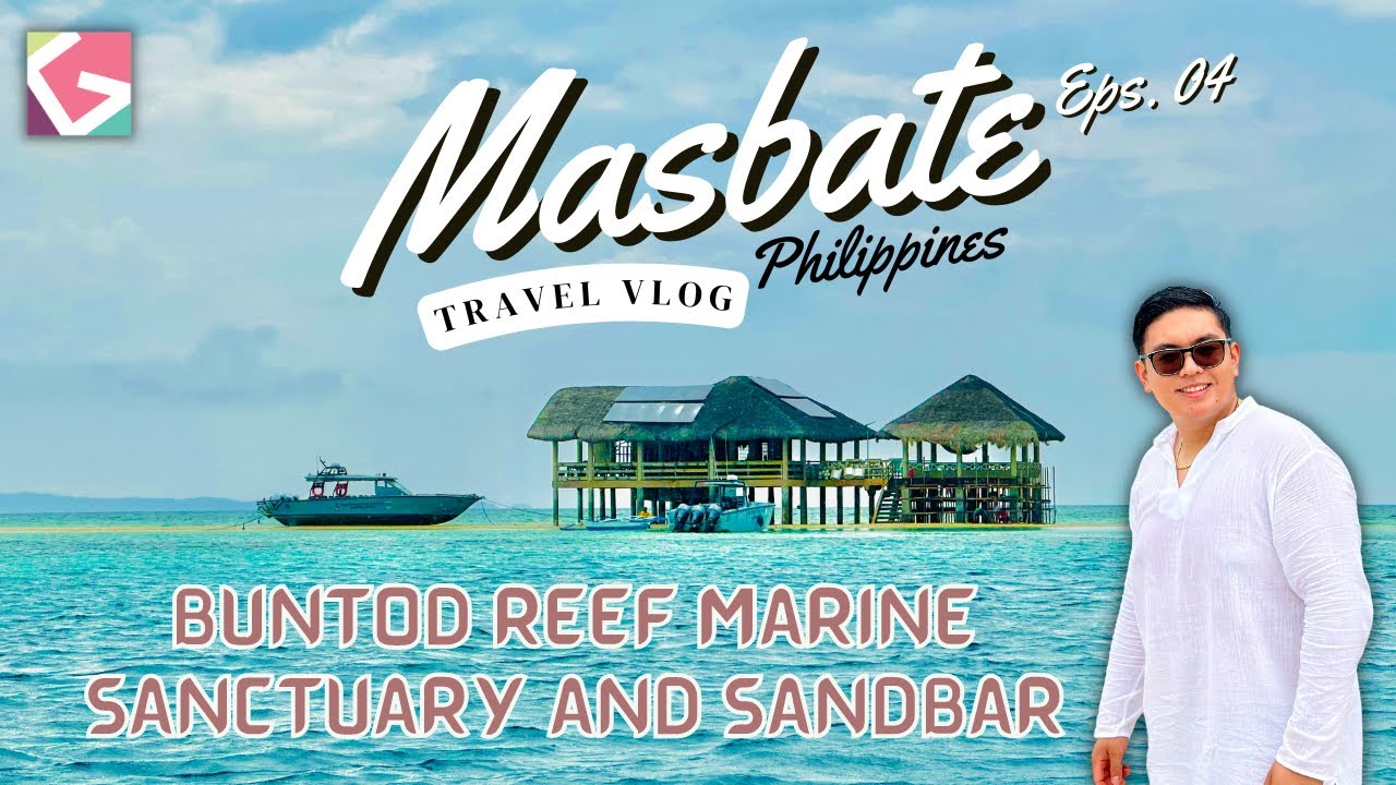 Tropical Paradise in Masbate, Philippines | Buntod Reef Marine Sanctuary and Sandbar