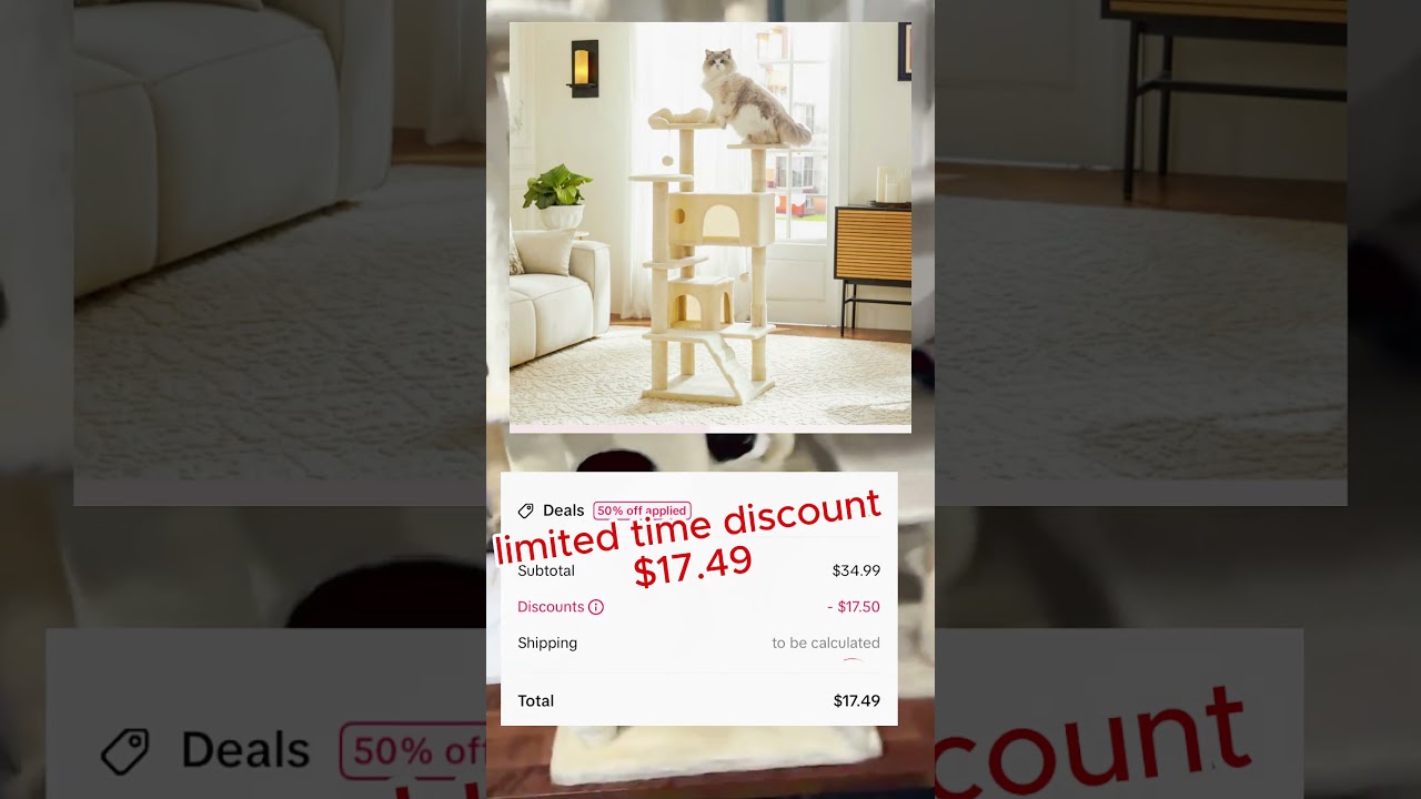 Best cat tree purchase under this price