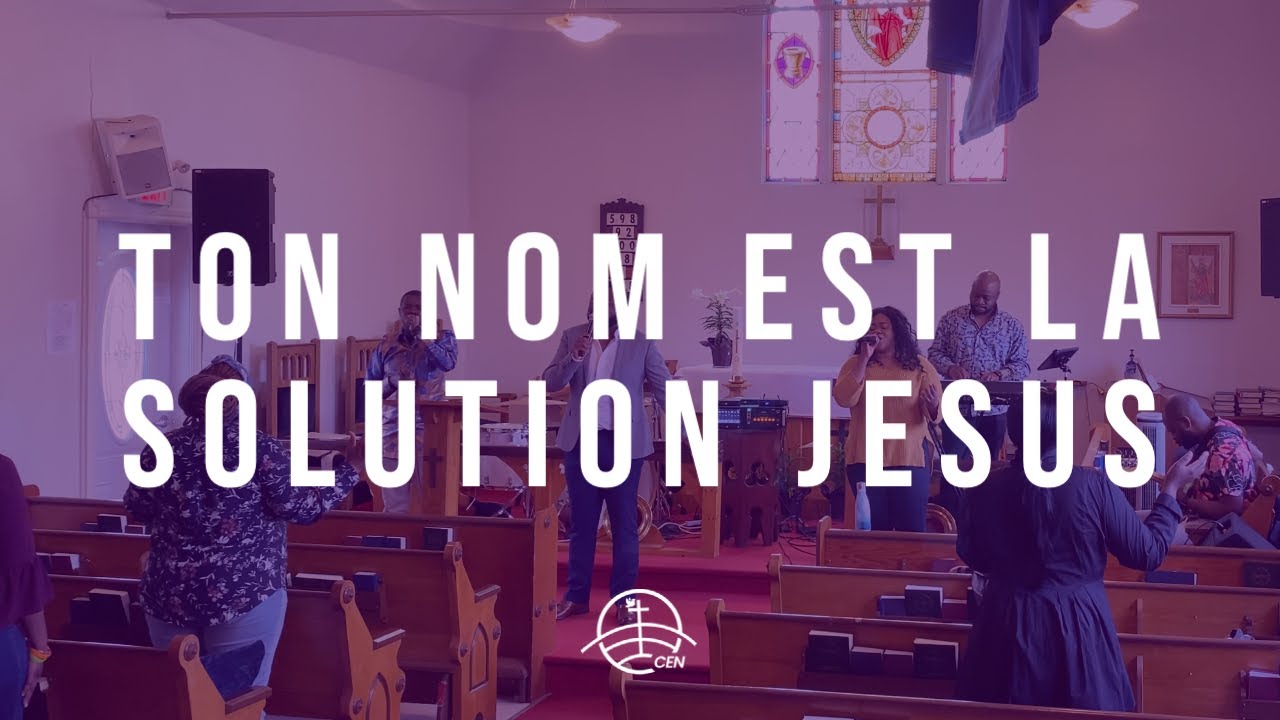 Ton nom est la solution Jésus #africangospel #chantchrétien #louangeetadoration