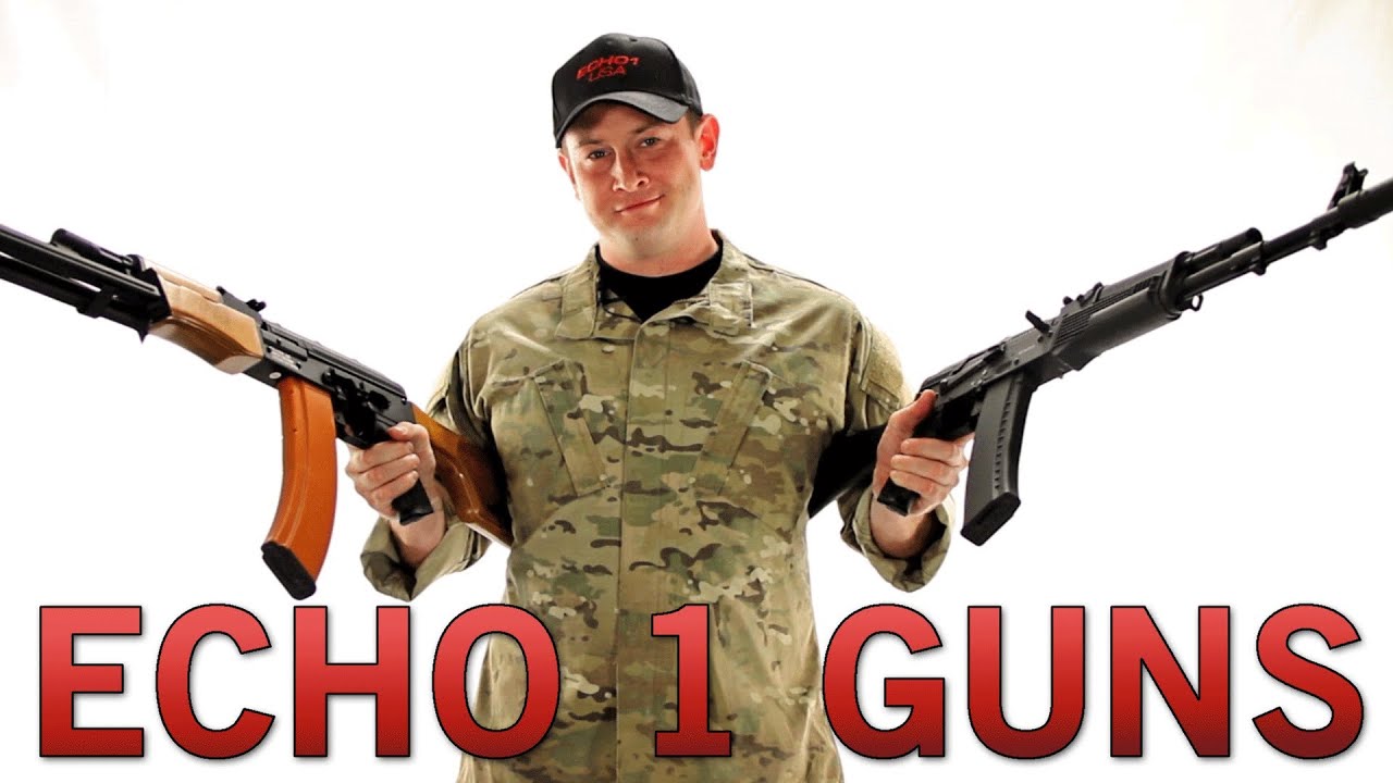 Airsoft GI - The Echo1 Red Star LMG, AK74 VGM, and Entreprise Arms One SOF 1