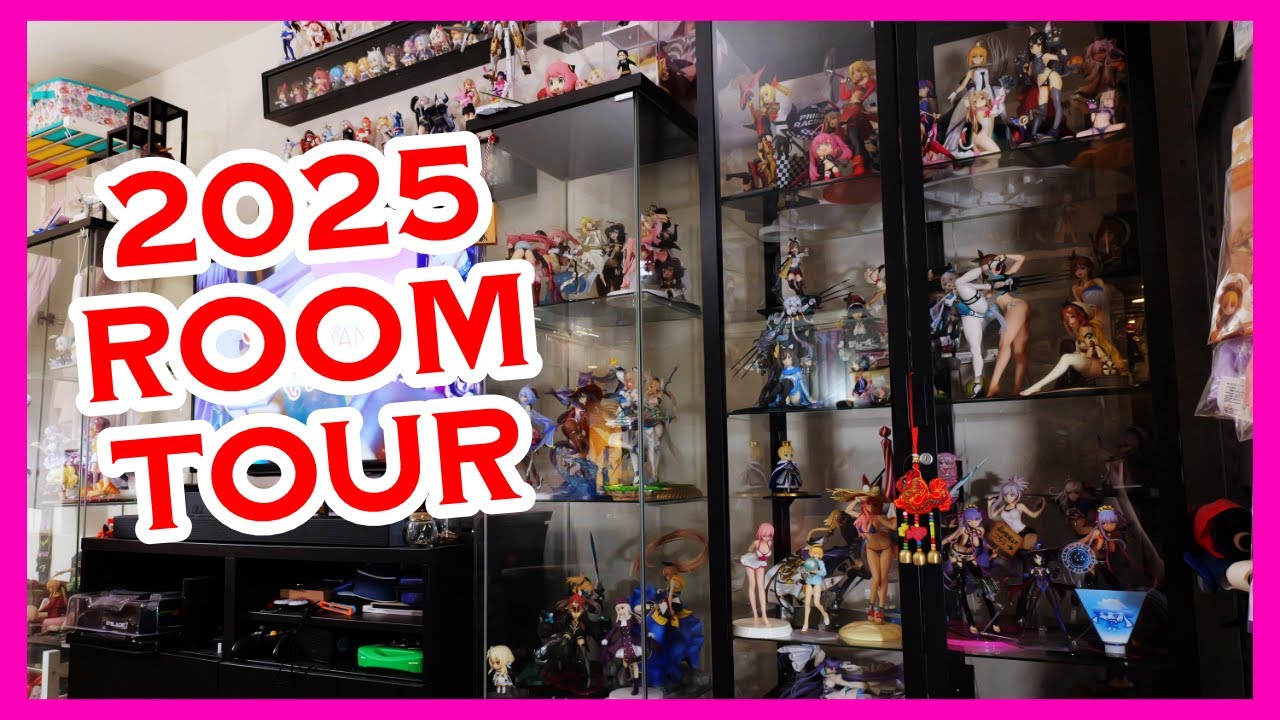 Anime Room Tour 2025 | Hundreds of Figures and Decades of Collecting
